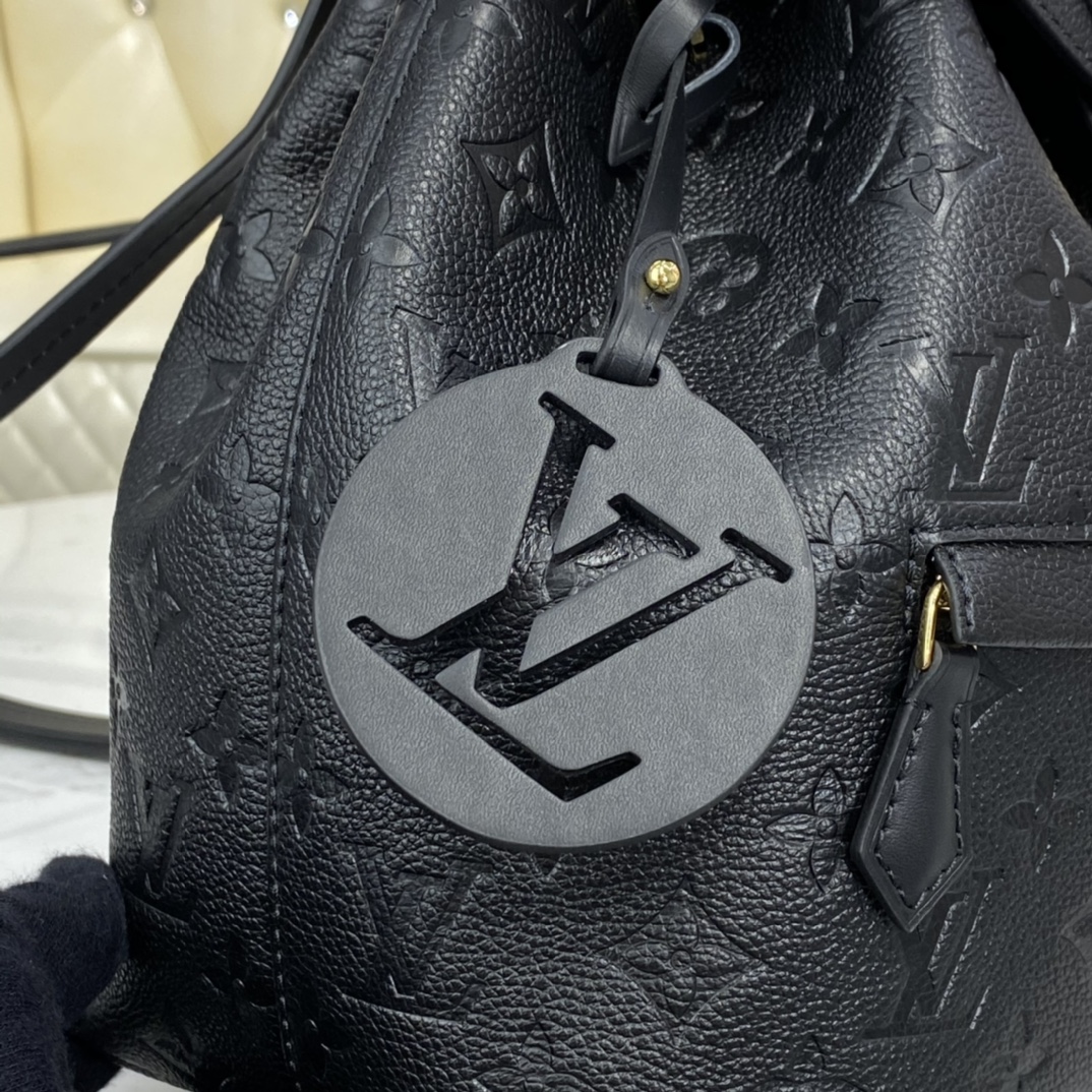 Louis Vuitton MONTSOURIS BACKPACK Monogram M45205 Black 